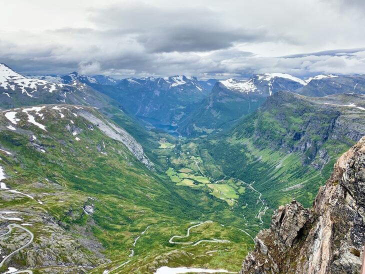 Bilde av norsk natur og fjell - Geiranger